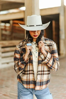 Women's Western Plaid Jackets