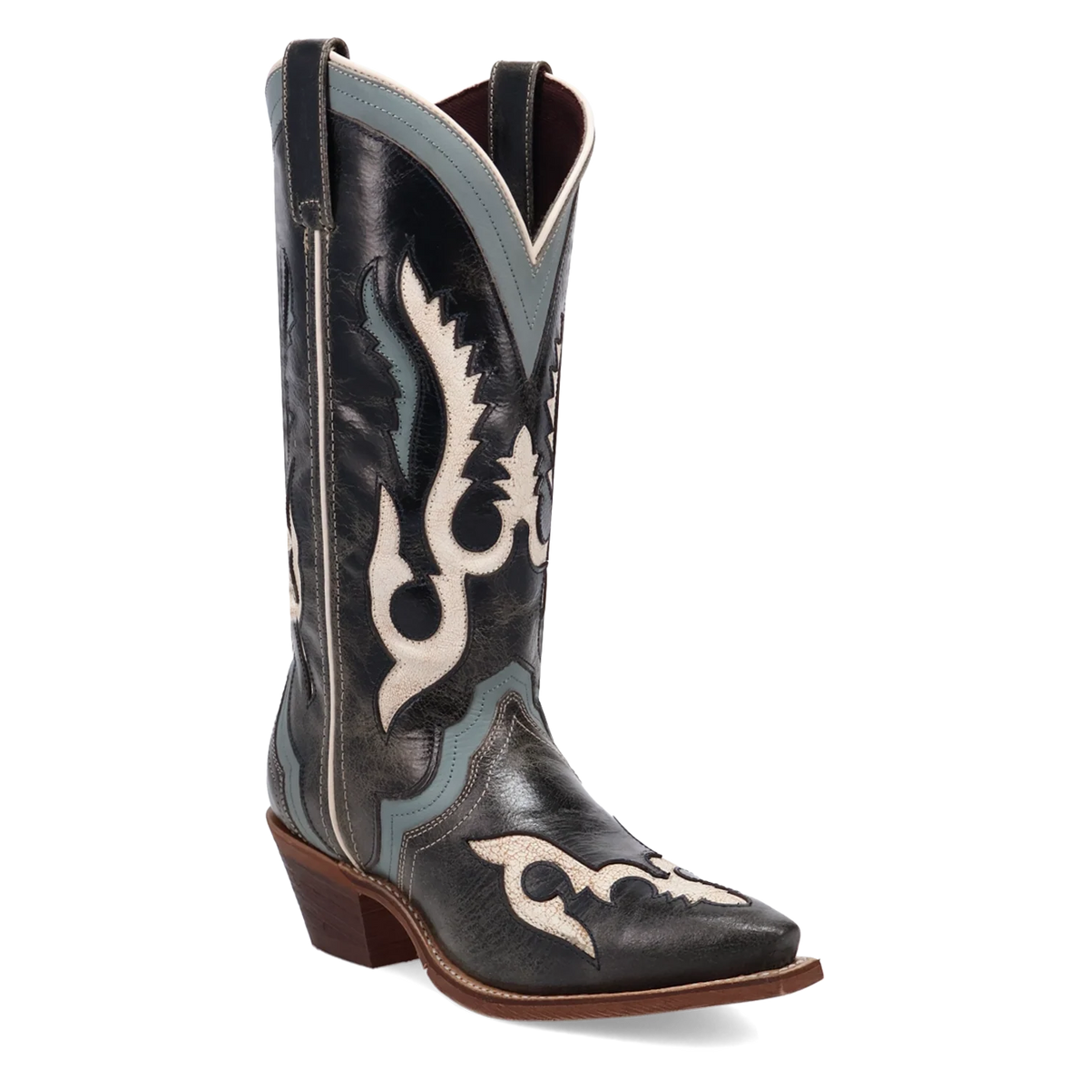 Laredo Honky-Tonk Halo - Women's Leather Cowgirl Boots