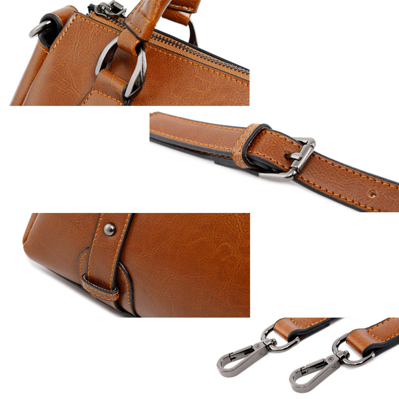 Handmade Top Grain Leather Women Shoulder Bags Stylish Ladies Leather Handbag Gifts For Her SX2833
