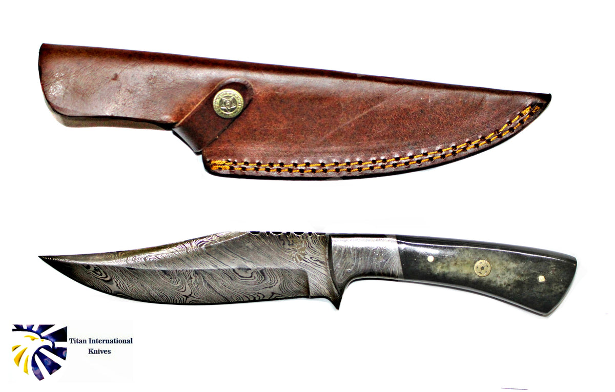 Titan Damascus Hunting Knife TD-193