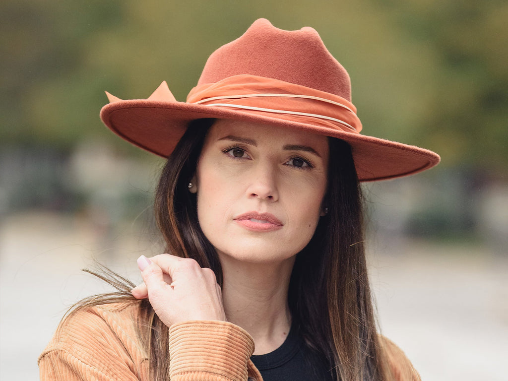 Wool Felt Hat for Women Trendly Nashville