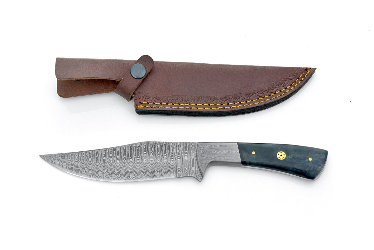 Titan Damascus Hunting Knife TD-193