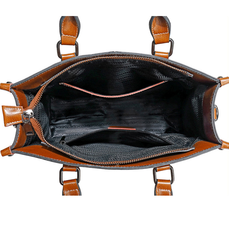 Women Leather Handbag, Full Grain Leather Designer Handbag, Gift For Her